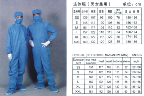 防靜電連體服